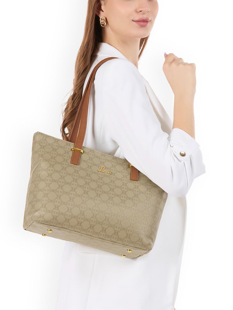 Lavie Womens Beige Mable Tote Bag (M)-image-37