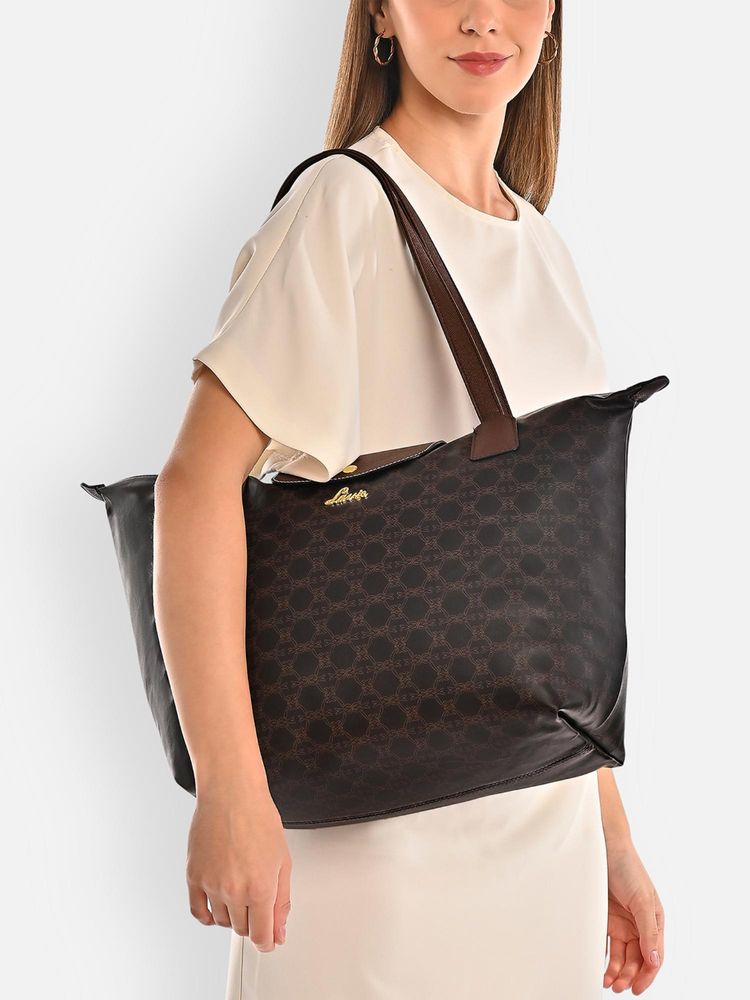 Lavie Women's Mono Vincy Tote Handbag (Coffee) (L)-picture-32