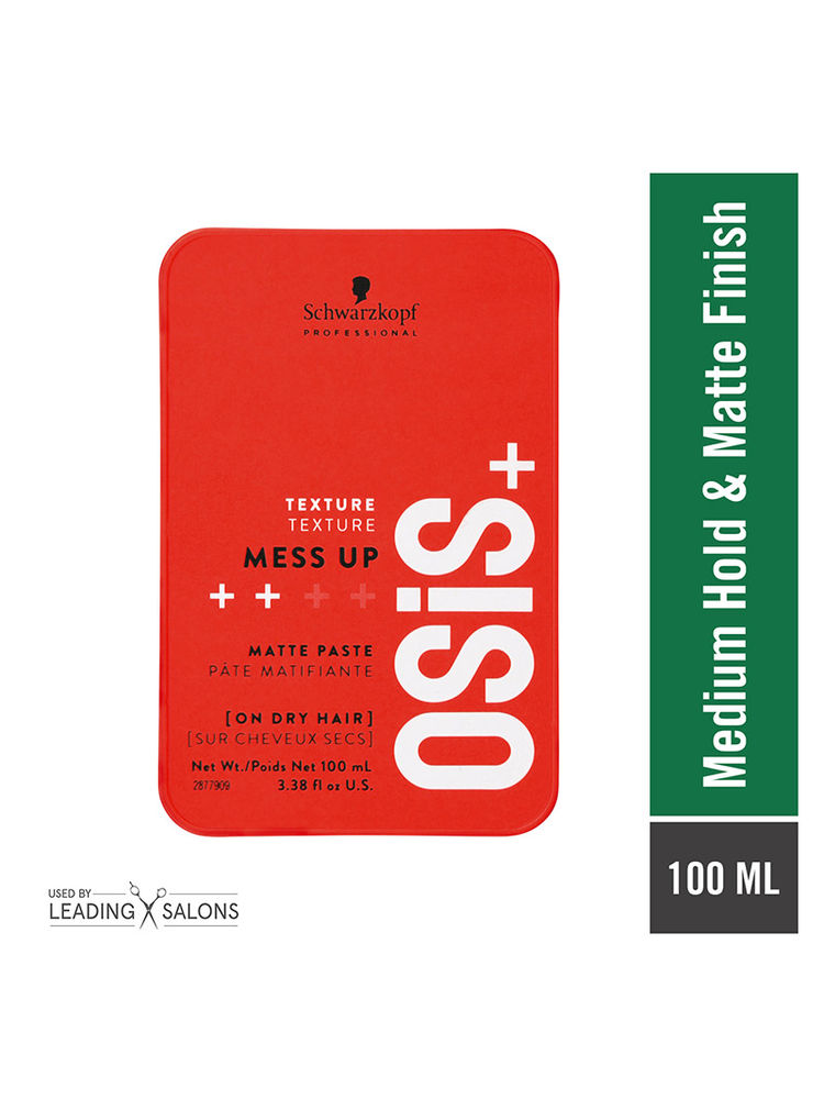 Schwarzkopf Professional OSiS+ Mess Up Hair Styling Matte Paste