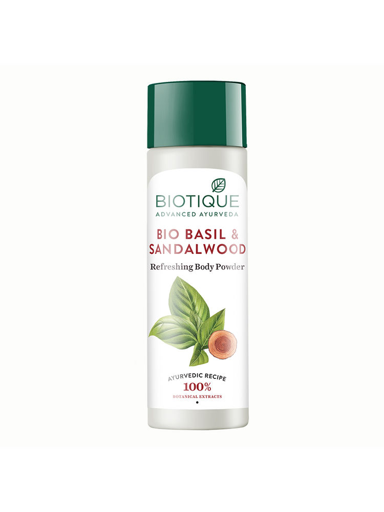 Biotique Bio Basil & Sandalwood Refreshing Body Powder-image-44