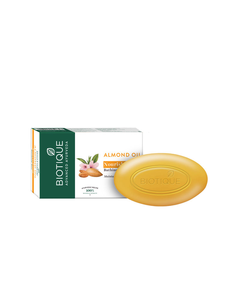 Biotique Almond Oil Nourishing Bathing Bar-image-33