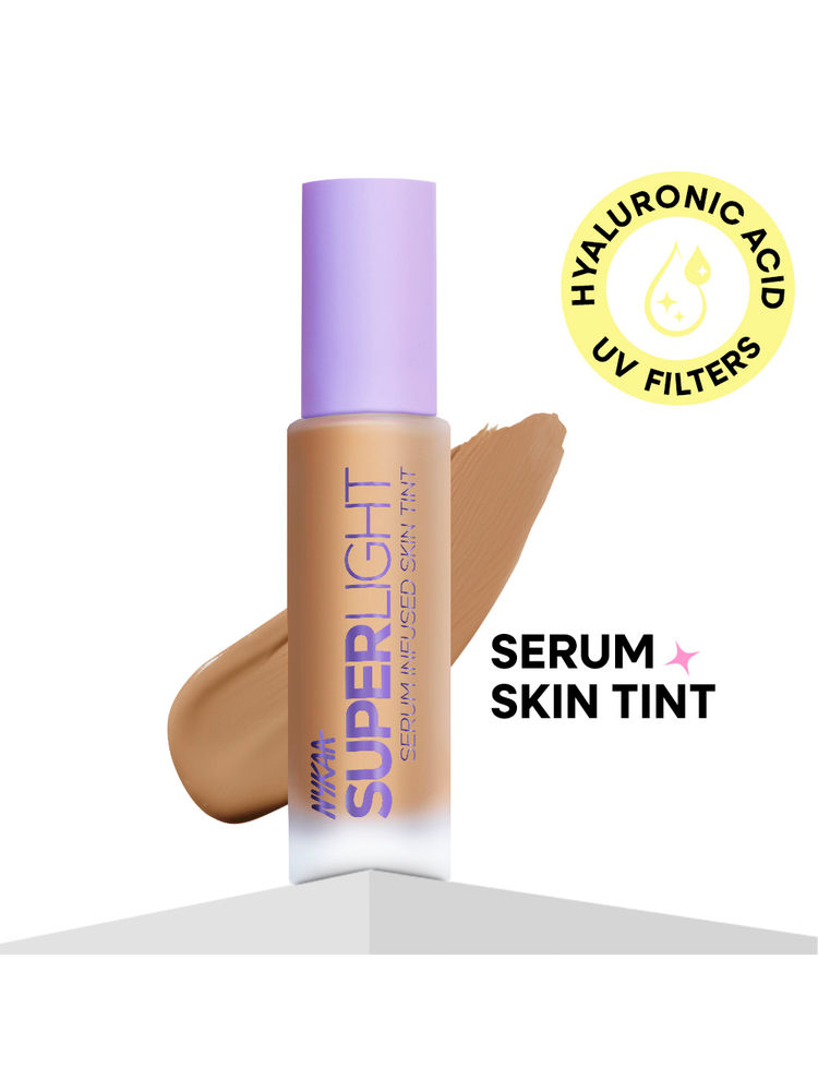 Nykaa Superlight Serum Matte Filter Finish Skin Tint Foundation