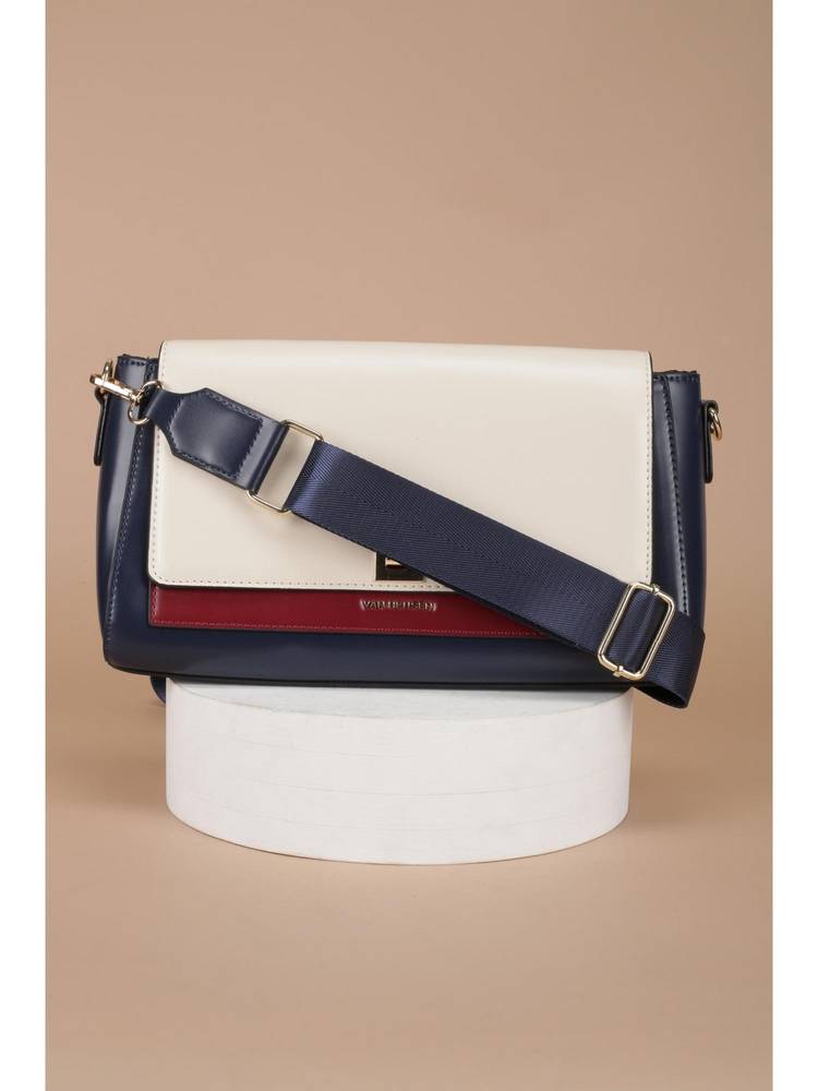 Van Heusen Women Multicolor Colorblock Casual Sling Bag With Detachable Strap-picture-15