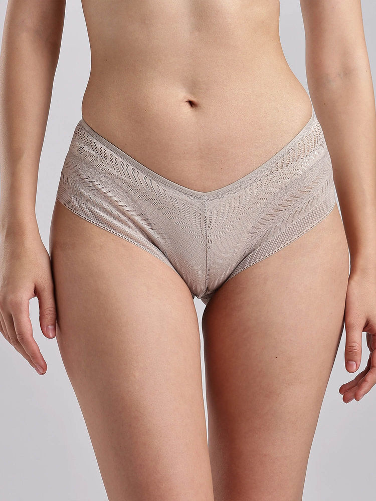 Calvin Klein Textured Grey Low Rise Hipster-image-40