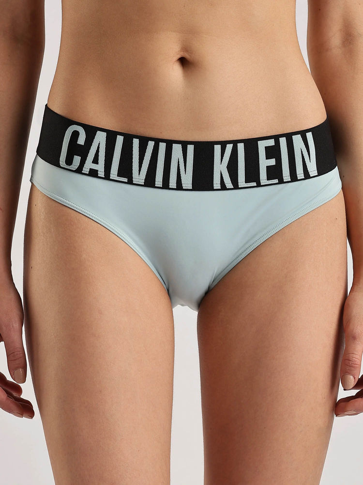 calvin klein fashion Calvin Klein Solid Blue Mid Rise Bikini Brief-picture-25