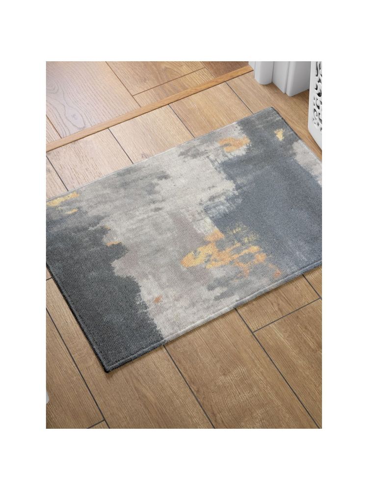 Urban Space Digital Printed Chenille Bath Mat with Anti-Skid Backing-picture-28