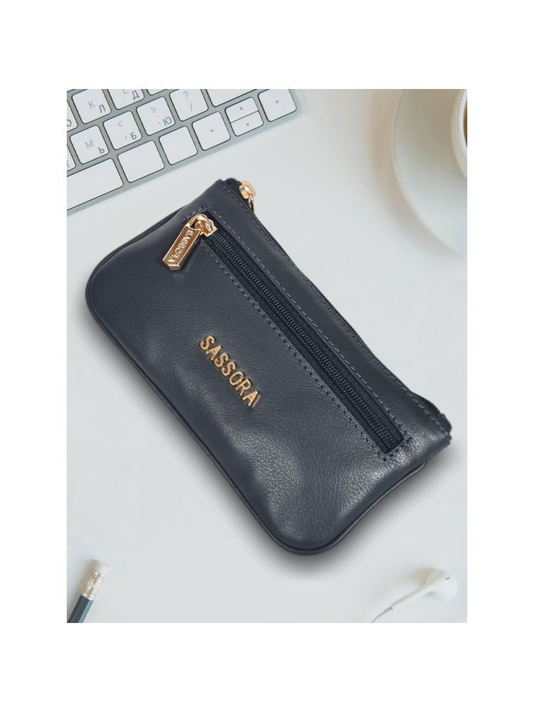 Sassora Genuine Leather Key Case Pouch (S)-picture-14
