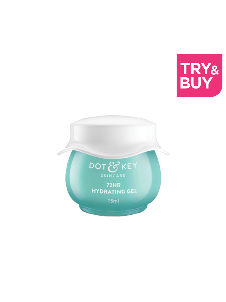 Dot & Key 72HR Hydrating Gel Moisturizer + Probiotics, 5 Ceramides & Hyaluronic, Oil-Free Water Gel-image-3