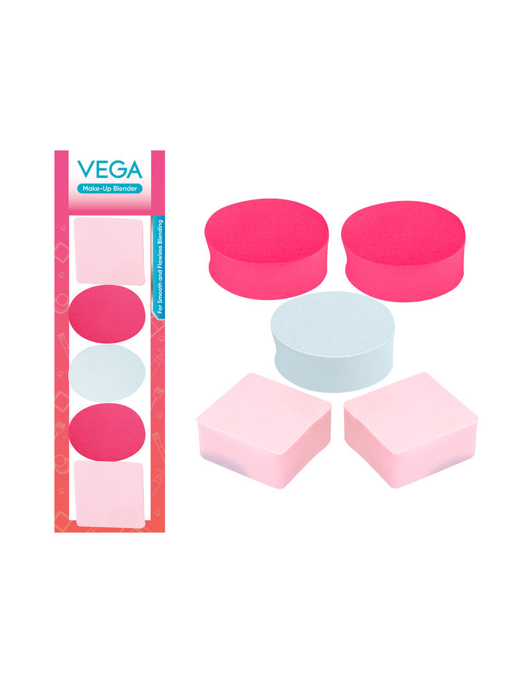 VEGA Mp-07 Makeup Beauty Blender Soft Sponge - Pack Of 5-image-11