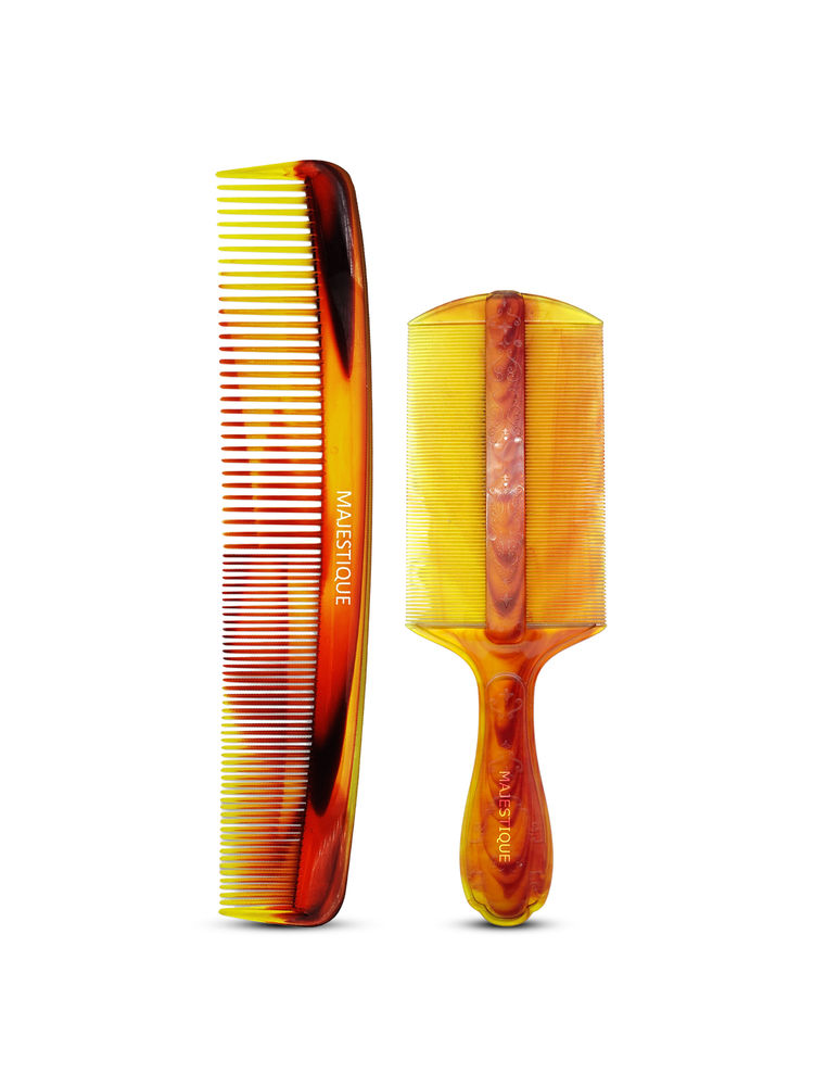 Majestique Hair Grooming & Lice Comb Set - Multicolour-picture-26