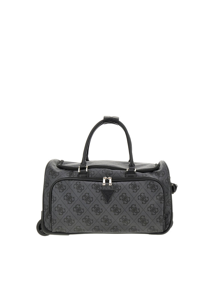guess fashion Guess Grey Printed Duffel Bag with Detachable Strap-picture-23