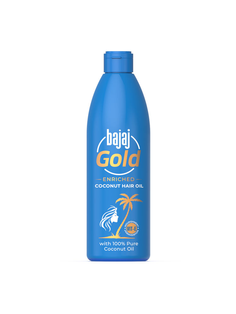 Bajaj Gold Enriched Coconut Hair Oil-picture-4