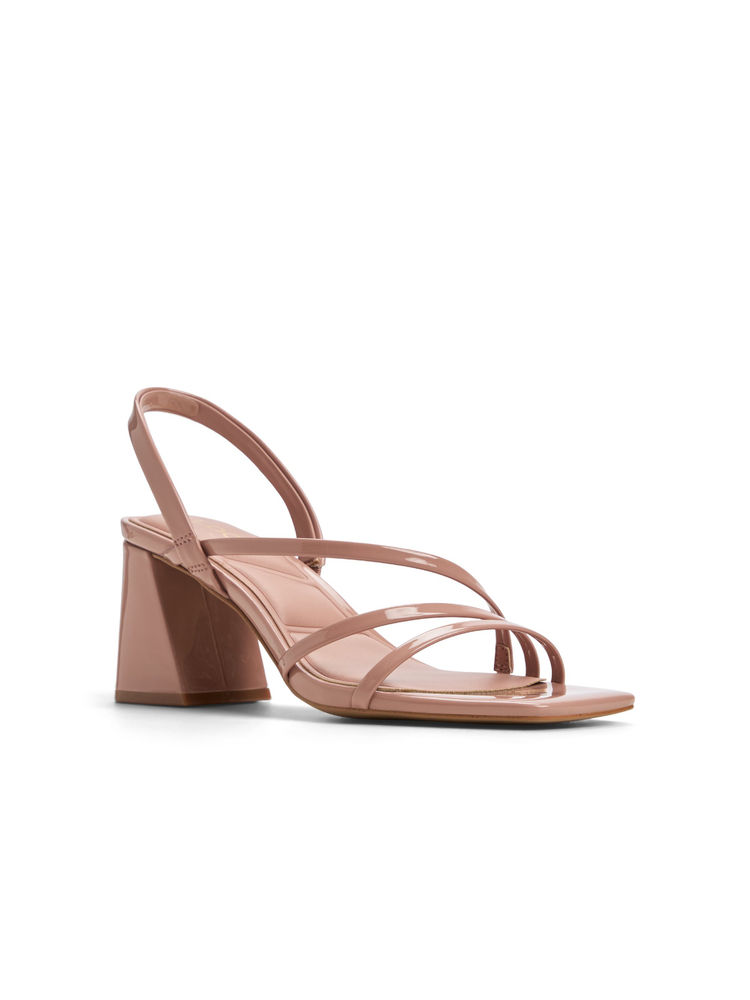 Aldo ATLANTICUS-IN673 Women Open Pink Block Sandal Heels