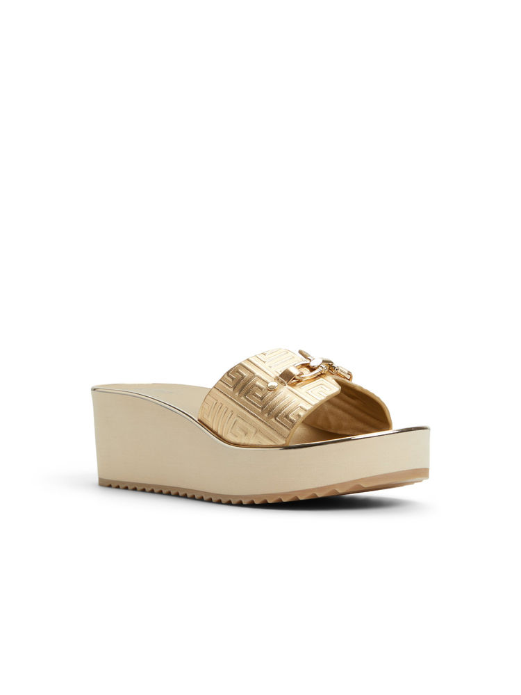 Aldo BERIANA-IN711 Women Gold EVA Wedges-picture-32