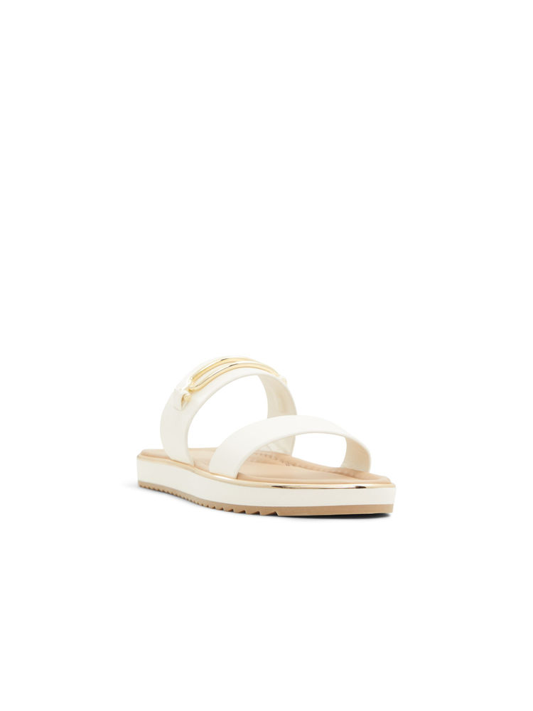 Aldo LAGOON-IN100 Women White EVA Sandals-picture-16