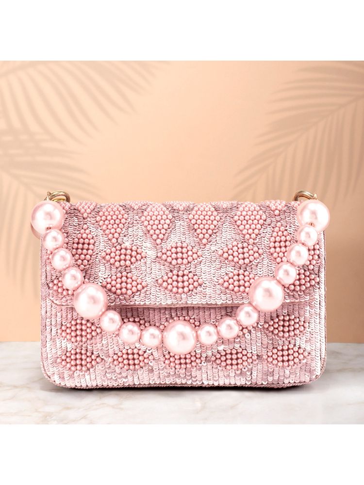Peora Clutch Purses for Women Wedding Handmade Evening Party Bridal Clutch - C54Pk-image-38