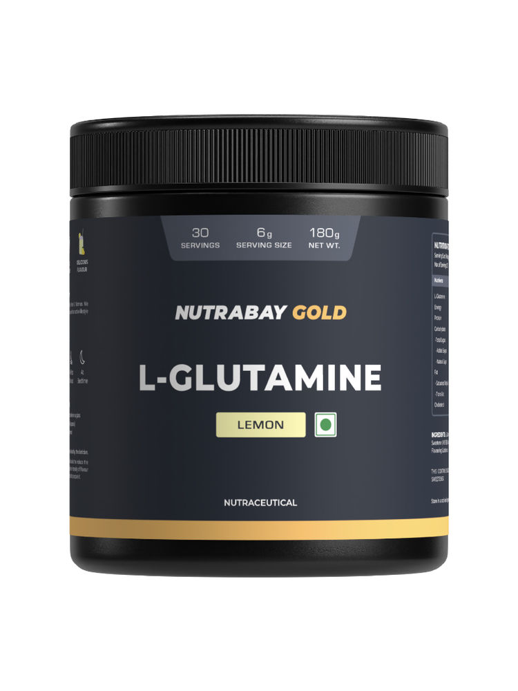 Nutrabay Gold L-Glutamine Powder - Lemon-picture-11