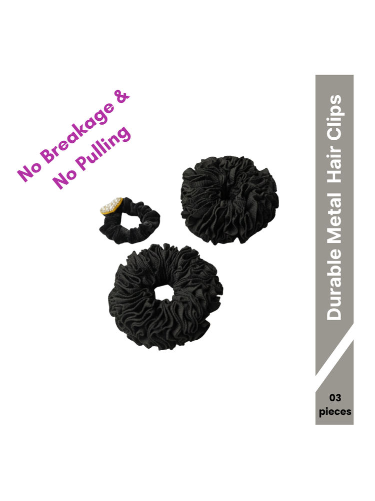 MAKEUP BY SITI Twistana Black Scrunchies-picture-16