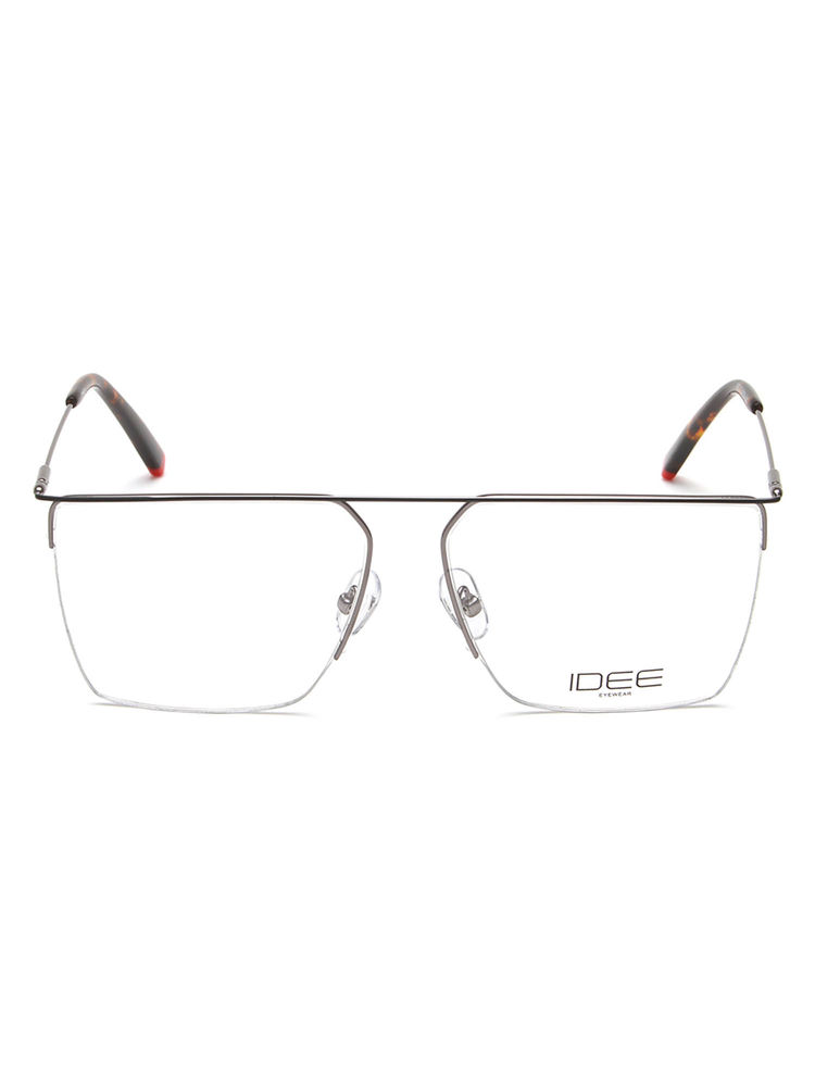 IDEE Black Half Rim Square shaped eyewear for Men (ID1892C1FR) (54)-picture-13