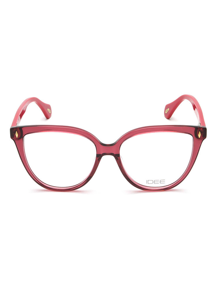 IDEE Pink Full Rim Cat Eye shaped eyewear for Women (ID2033C3FR) (53)-image-15