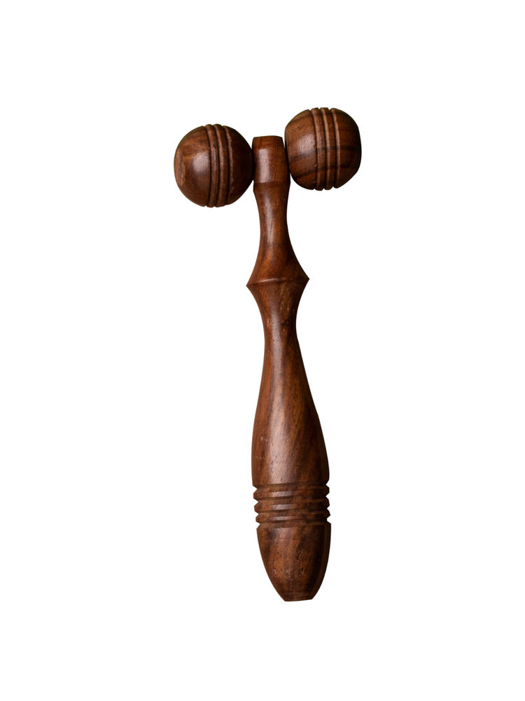 Kazarmaa Wooden Handheld Body Calf Massager Acupressure Roller-image-39