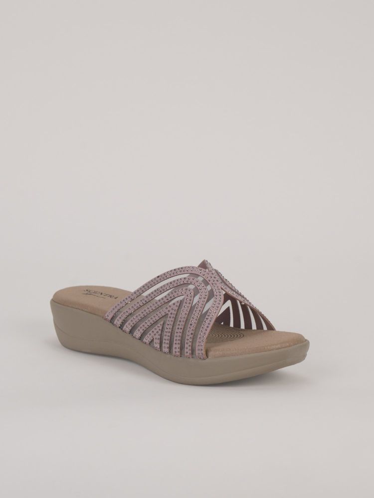 SCENTRA Womens Pink Sandals-image-30