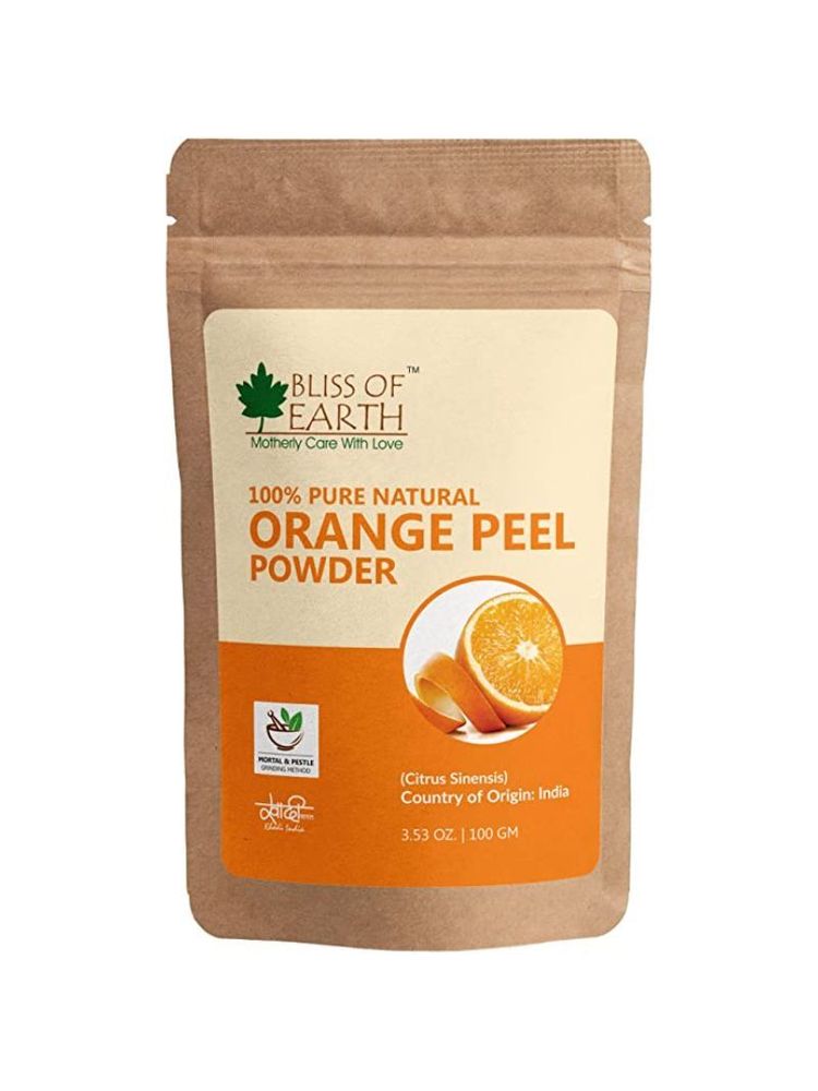 Bliss Of Earth 100% Pure Orange Peel Powder-image-31