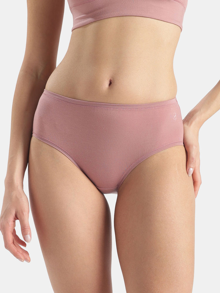 Jockey Jw02 Women Tencel Lyocell Elastane Stretch High Waist Hipster-Nostalgia Rose-picture-22