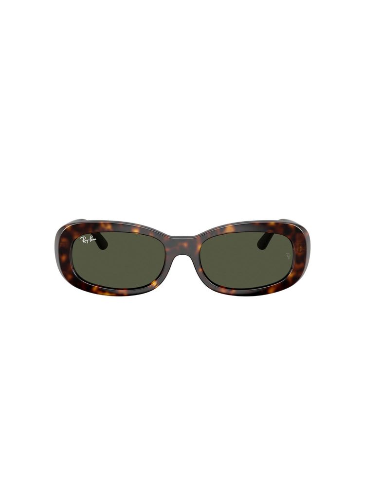 Ray-Ban Womens UV Protected Green Lens Oval Sunglasses - 0RB2221902/3153-picture-20