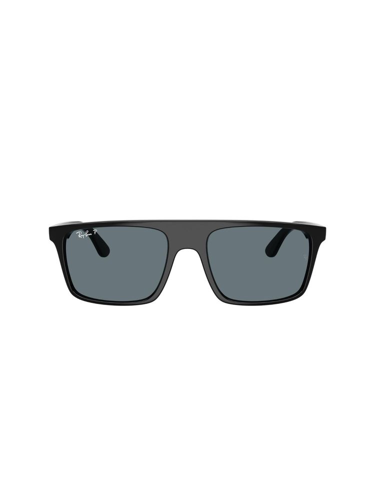 Ray-Ban Unisex Polarized Blue Lens Square Sunglasses - 0RB2222901/3R55-picture-43