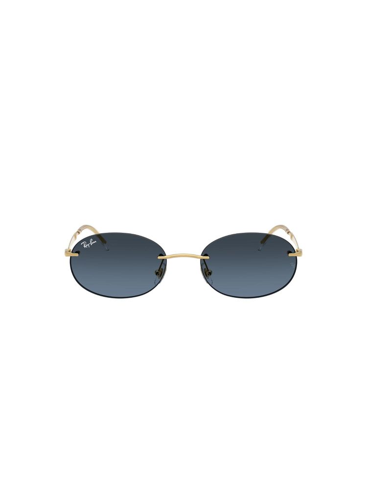 Ray-Ban Unisex Gradient Blue Lens Oval Sunglasses - 0RB3767001/4C54-image-46