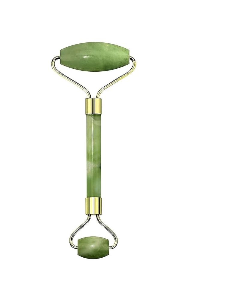 Bronson Professional Jade Roller Massager Tool - Green