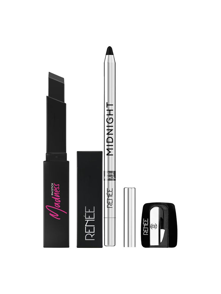 Renee Cosmetics Midnight Kohl & Ph Lipstick Combo-picture-27