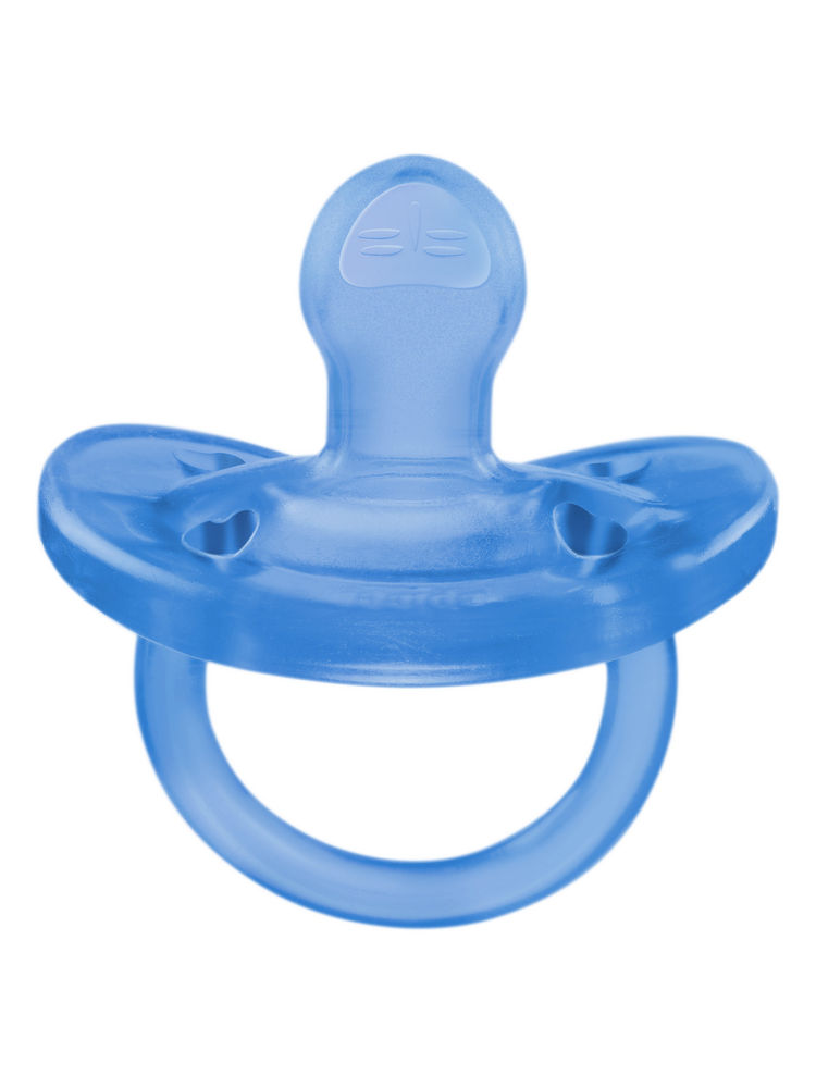 Chicco Physio Soft Silicone Blue Soother (16-36M)