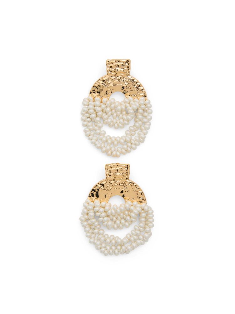Aldo White Women Earrings-image-30