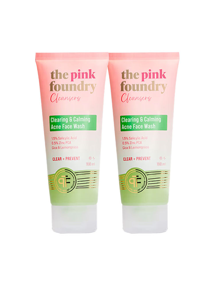 The Pink Foundry Salicylic Acid Acne Face Wash - Pack Of 2-image-38