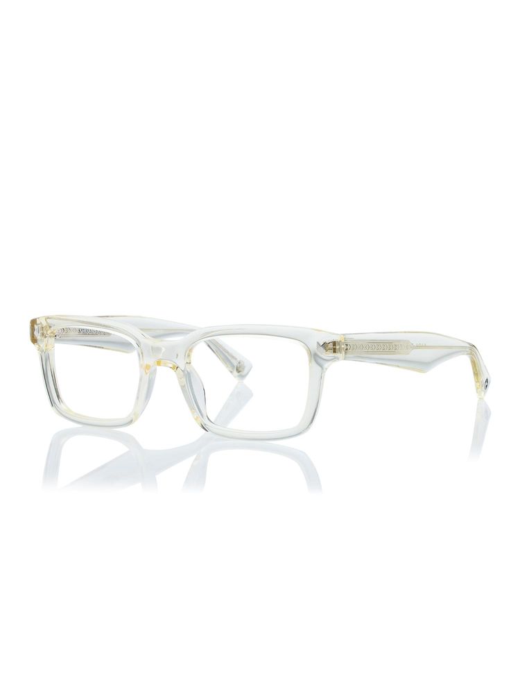 Shisen Fox Unisex Nara Lightweight Yellow Optical Eyeglass Frame (53)-picture-4