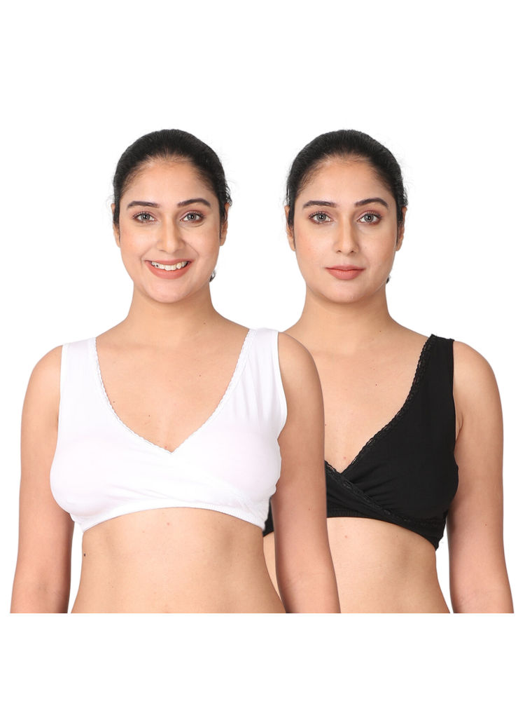 Morph Maternity Pack Of 2 Sleep Nursing Bras - Multi-Color-picture-14