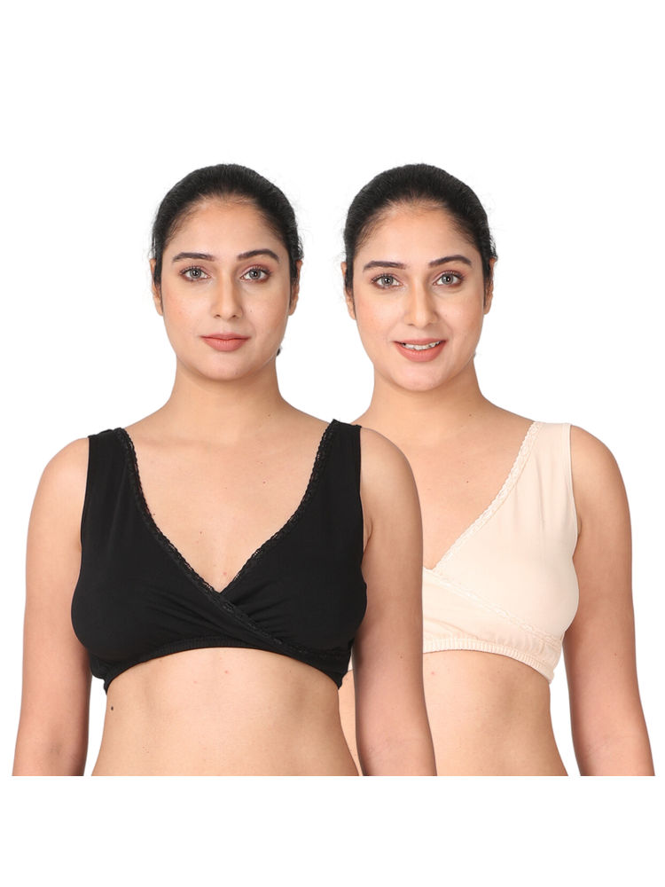 Morph Maternity Pack Of 2 Sleep Nursing Bras - Multi-Color-picture-21