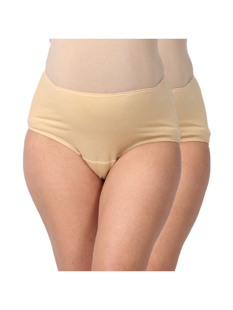 Morph Maternity Pack Of 2 Maternity Incontinence Panty - Nude-picture-25