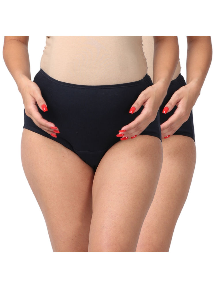 Morph Maternity Pack Of 2 Maternity Incontinence Panty - Blue-picture-24