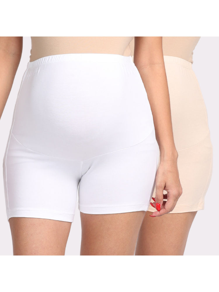 Morph Maternity Pack Of 2 Maternity Under Shorts - Multi-Color-picture-15