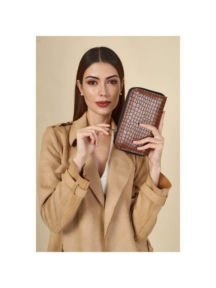 THE GUSTO Colossal Wallet - Tan-picture-21