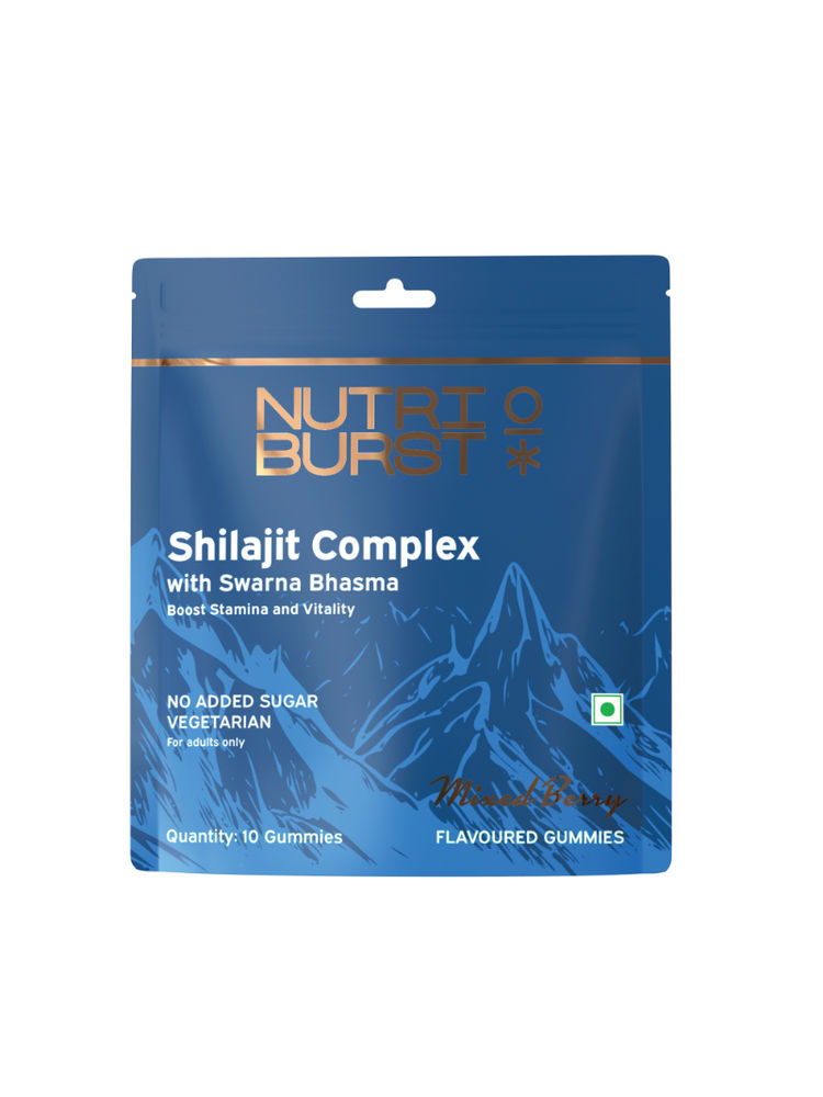 Nutriburst Shilajit Complex with Swarna Bhasma Gummies - Mixed-Berry-image-32