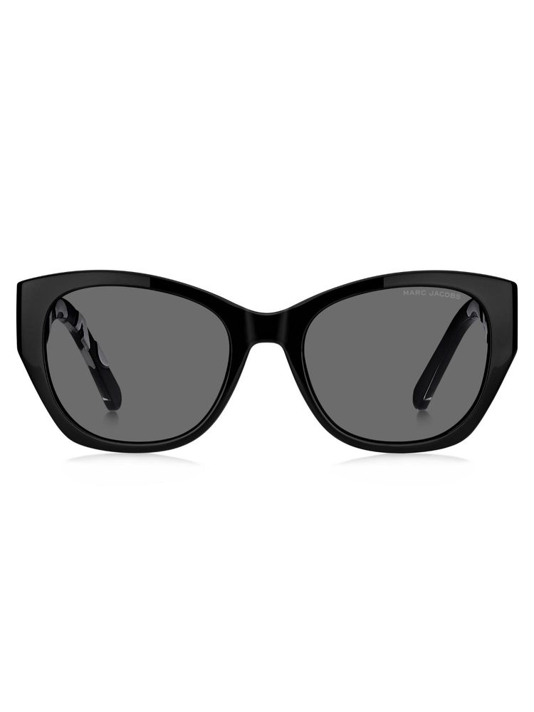 Marc Jacobs Women 100% UV Protection Rectangle Full Rim Grey Lens Sunglasses (54)-image-42