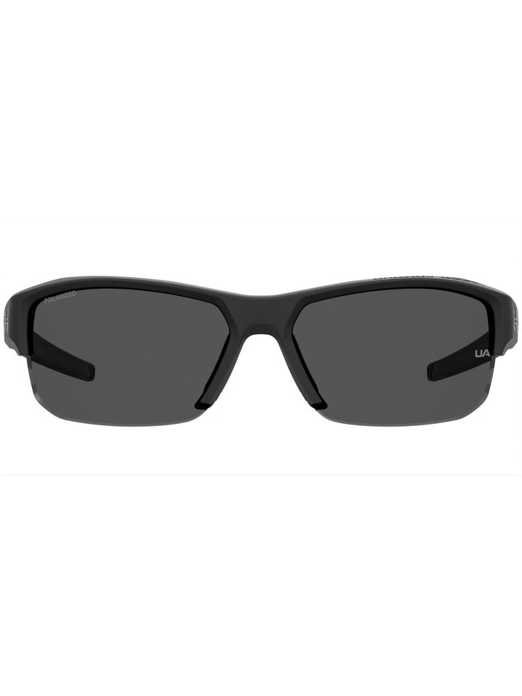 Under Armour Men 100% UV Protection Rectangle Full Rim Grey Lens Sunglasses (64)-picture-16