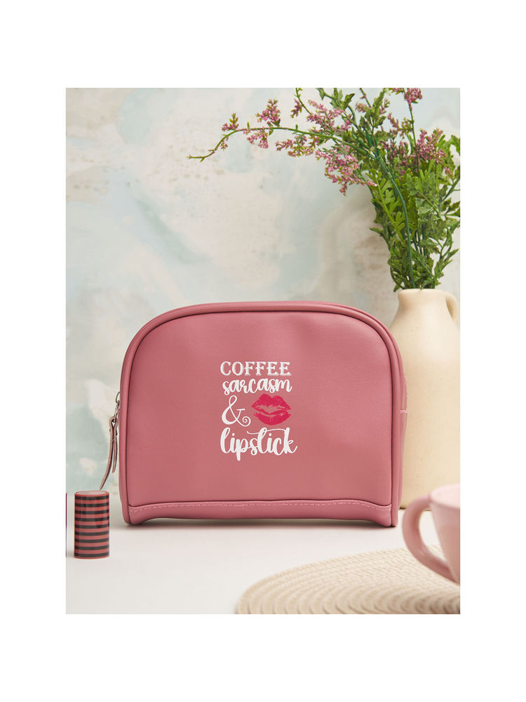 Doodle Collection Attitude Essentials Multifunctional Printed Cosmetic Pouch-picture-23