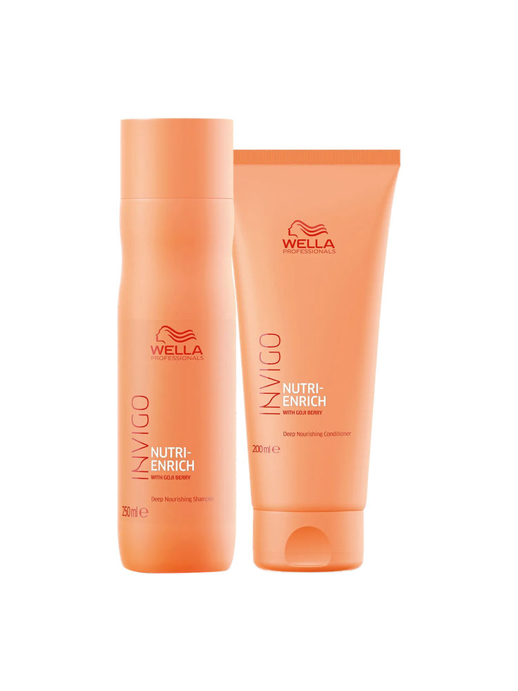 Wella Professionals Invigo Nutri Enrich Deep Nourishing Shampoo And Conditioner Combo-image-35