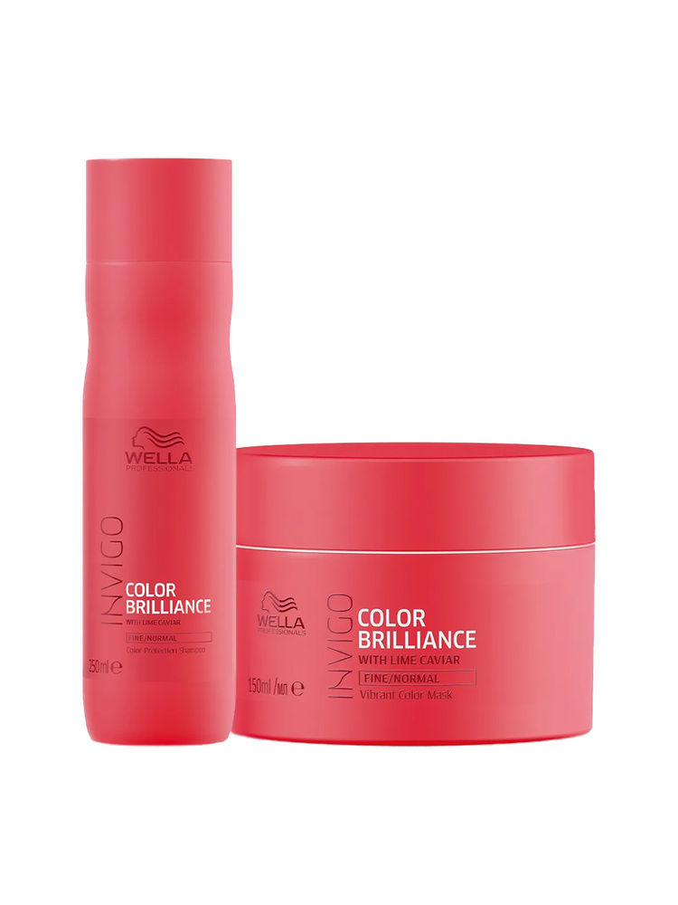 Wella Professionals Invigo Color Brilliance Shampoo And Mask Combo-image-15