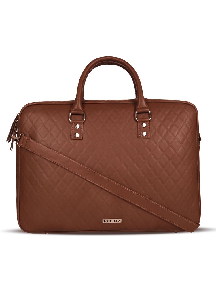 Toteteca Quilted Laptop Bag